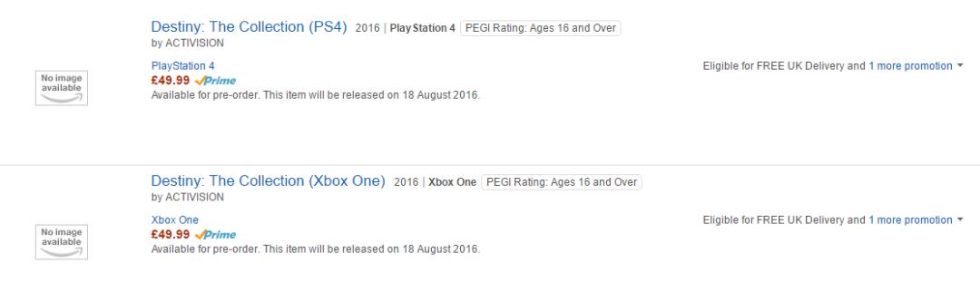 Destiny: The Collection