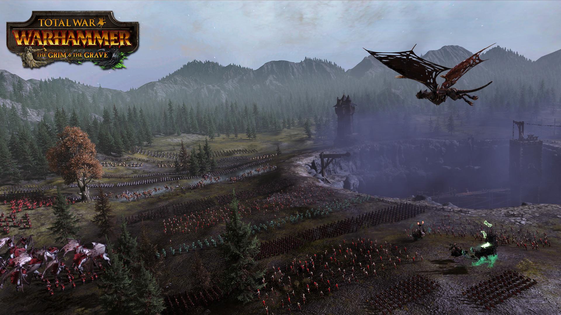 بسته الحاقی Grim and the Grave بازی Total War: Warhammer