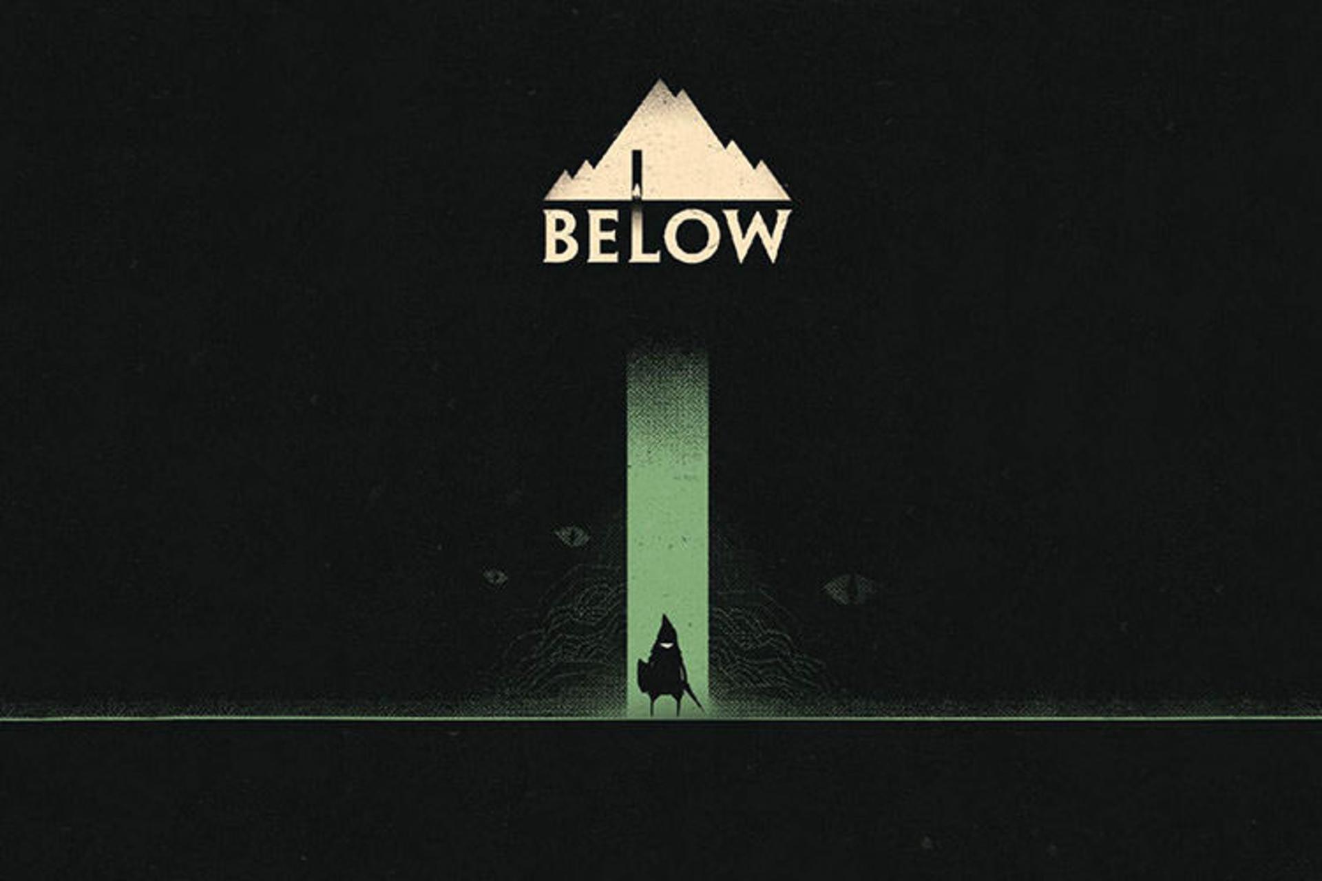 Below
