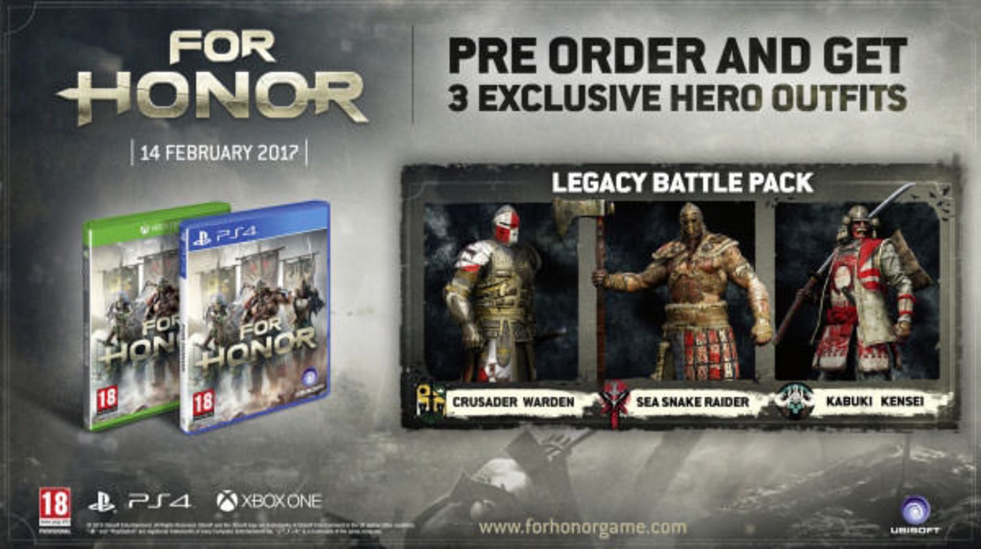 Fore Honor Legacy Battle Pack