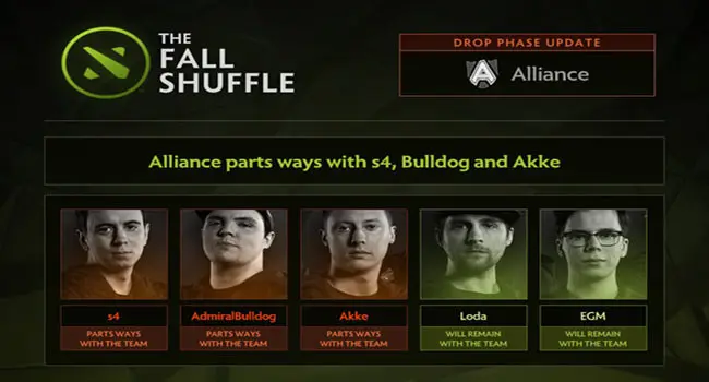 alliance disband 2016