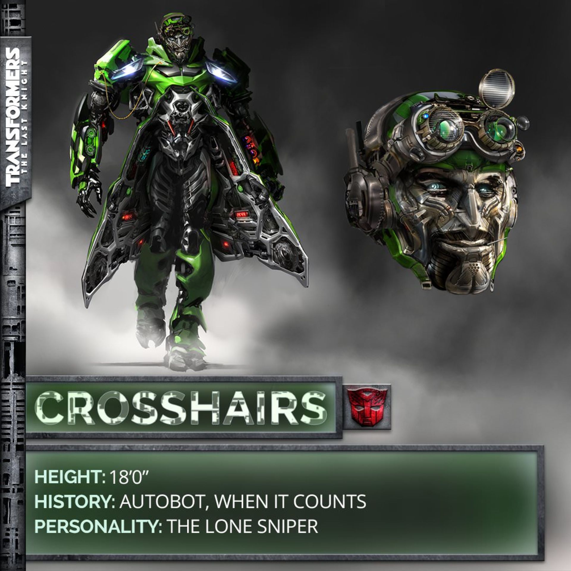 Crosshairs Transformers: The Last Knight