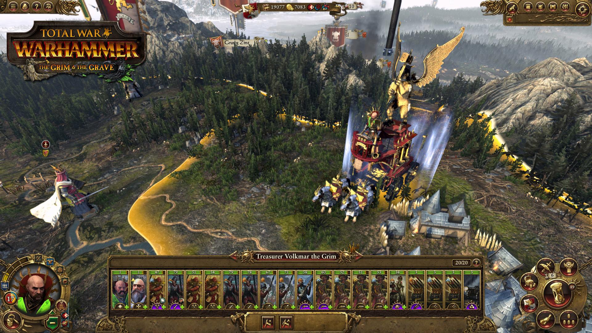 بسته الحاقی Grim and the Grave بازی Total War: Warhammer