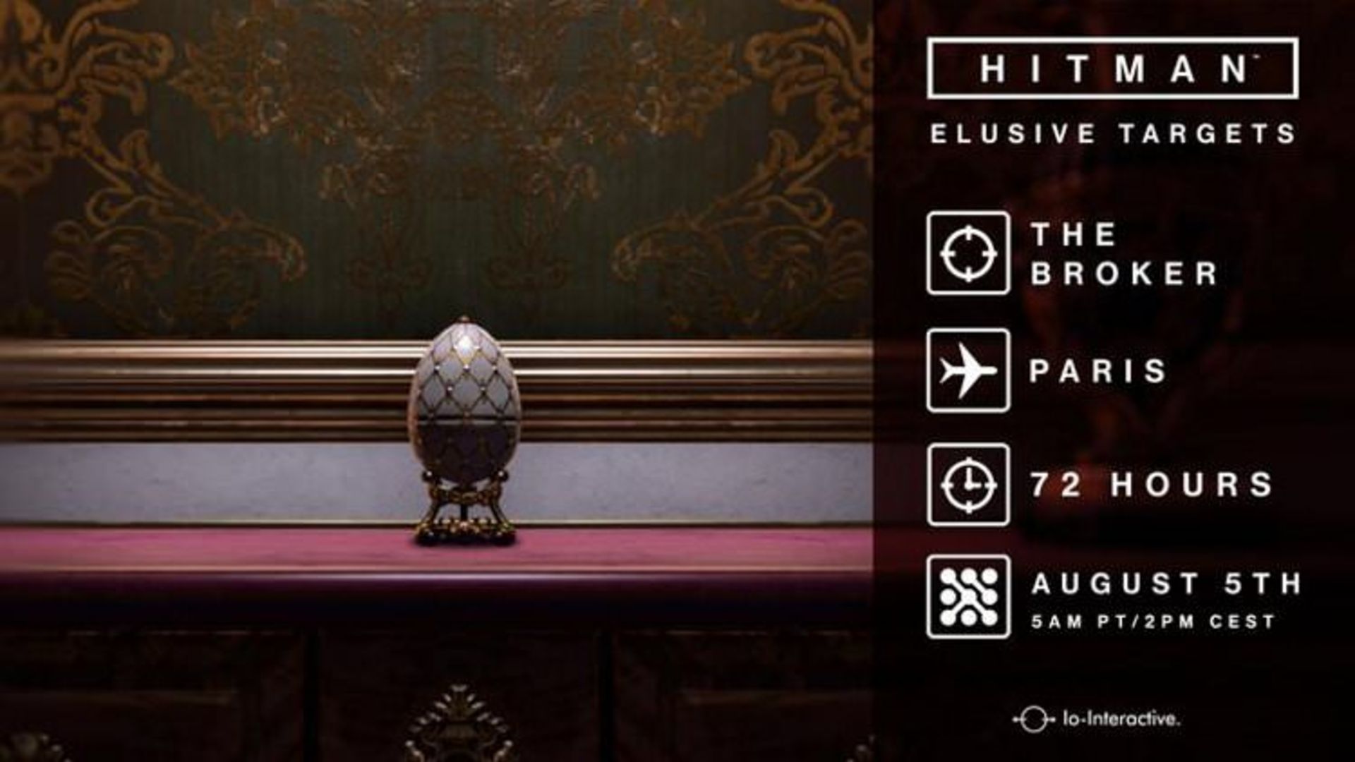 هدف فراری (Elusive target) بازی هیتمن - The Broker