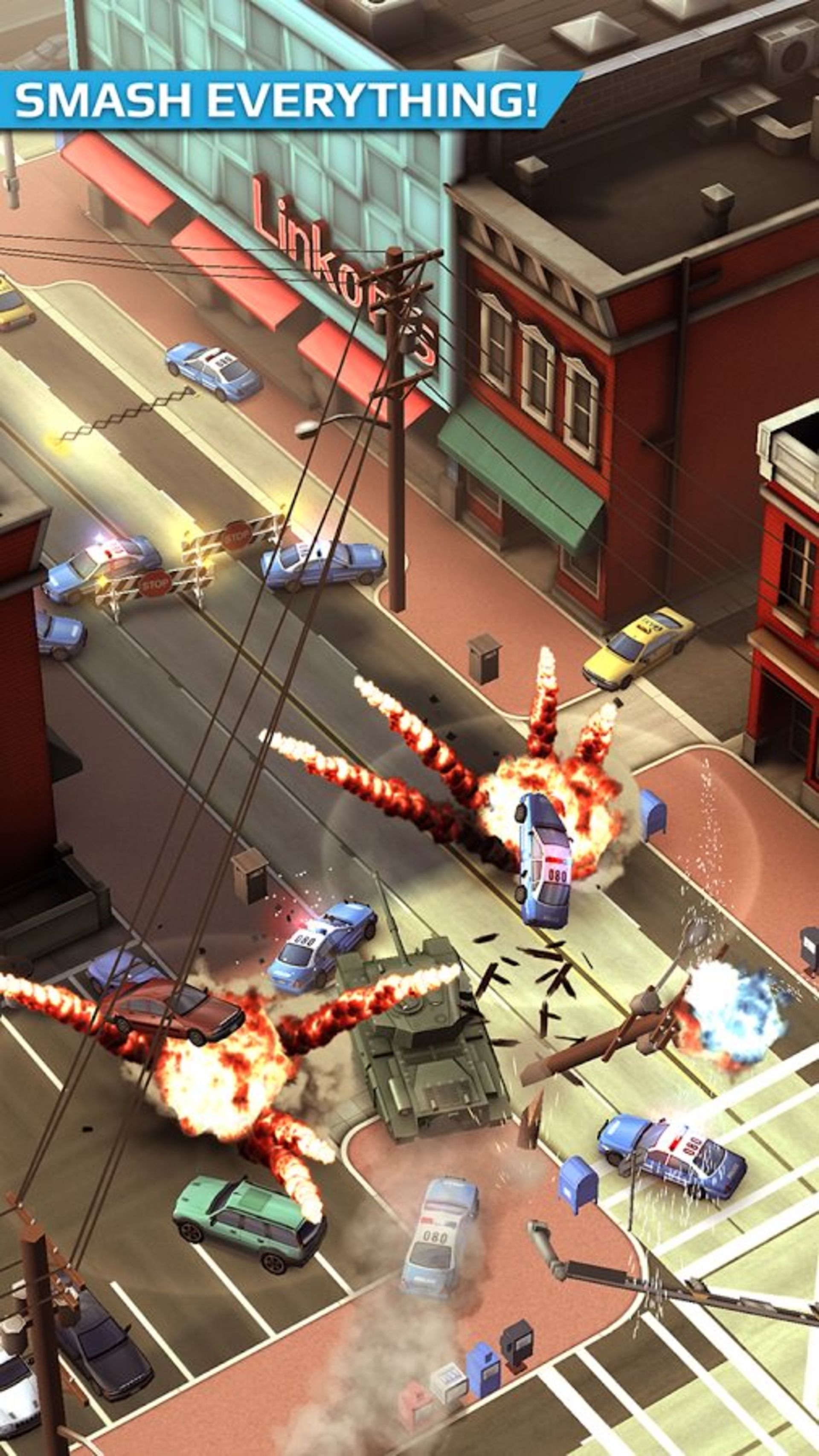 بازی موبایل Smash Bandits Racing