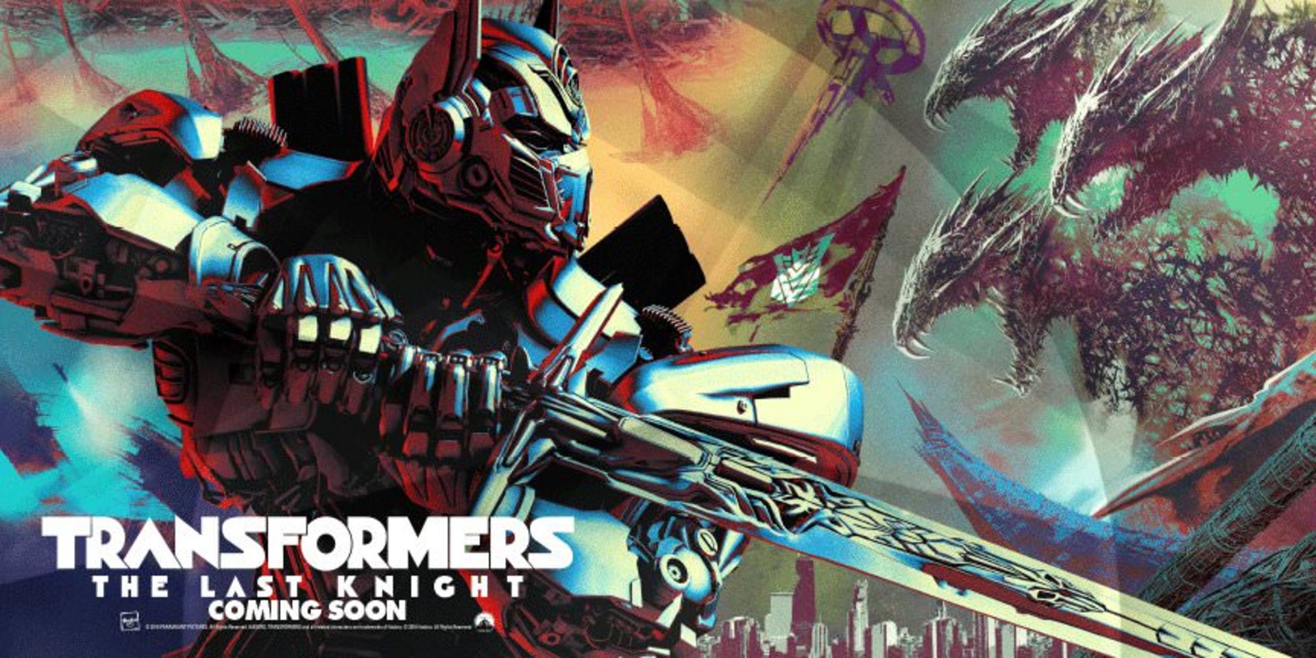 Transformers: The Last Knight  First Official Poster