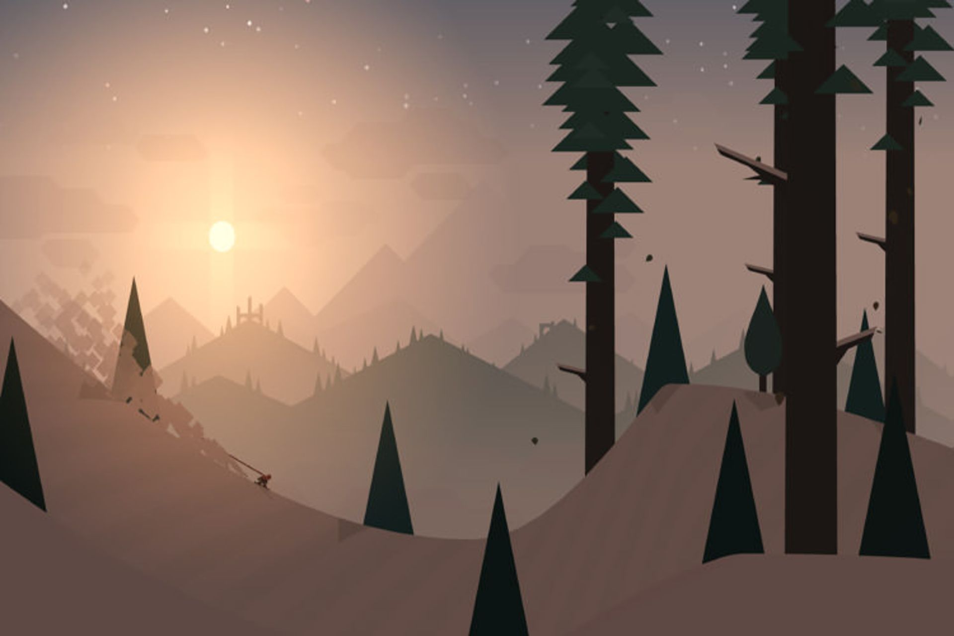 تصویر بازی Alto's Adventure