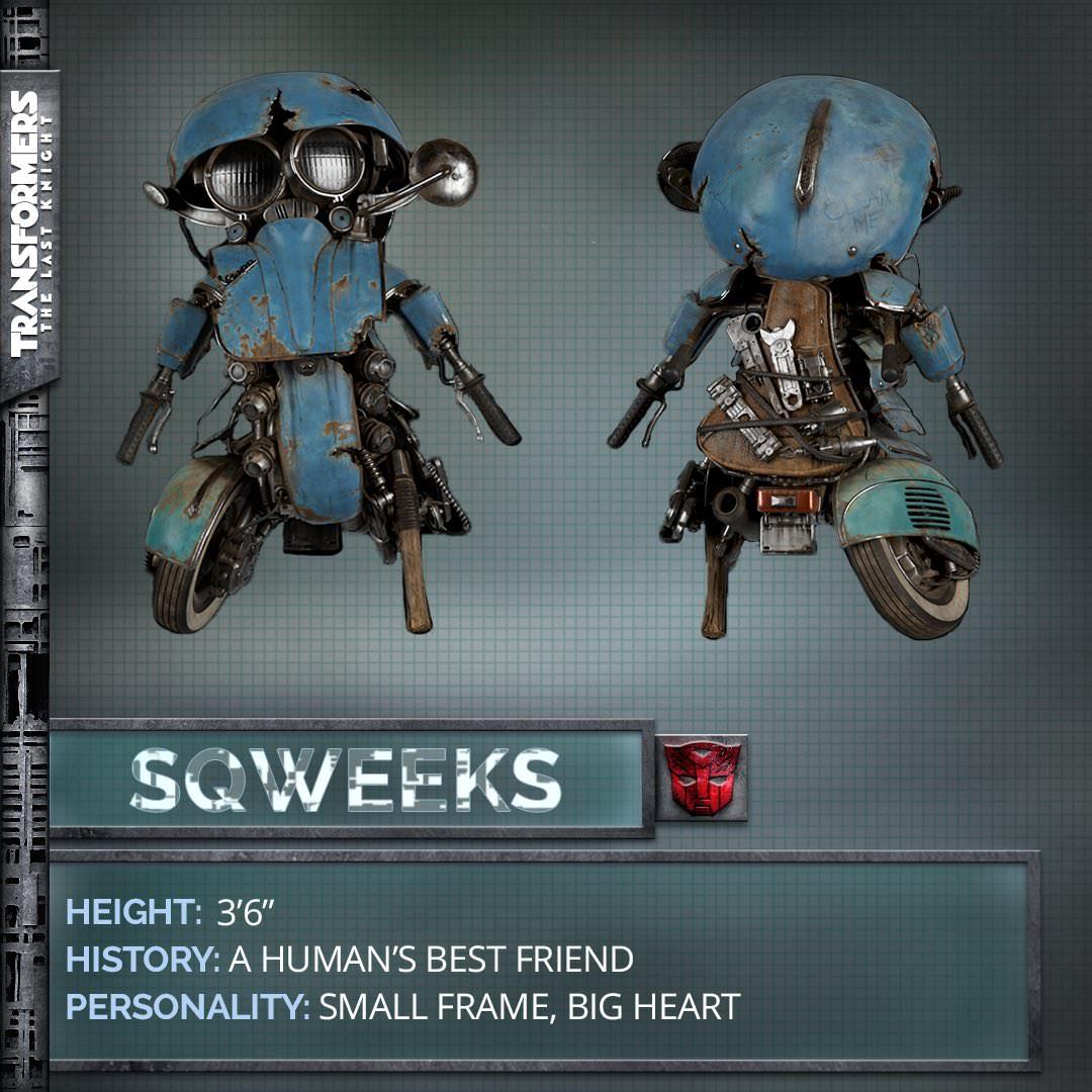  Transformers: The Last Knight First Full Look at Sqweeks