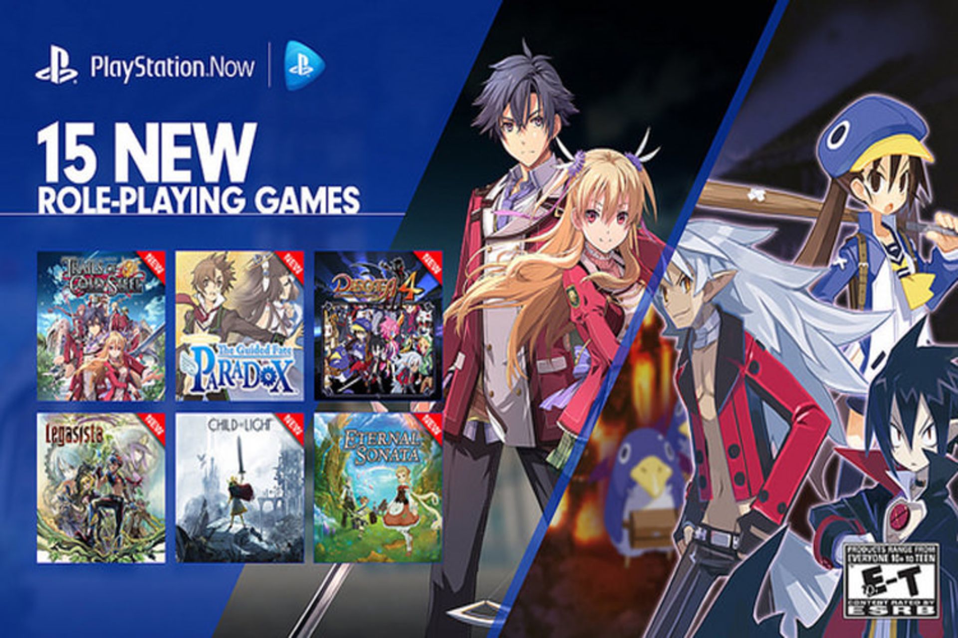 PlayStation Now role playing games