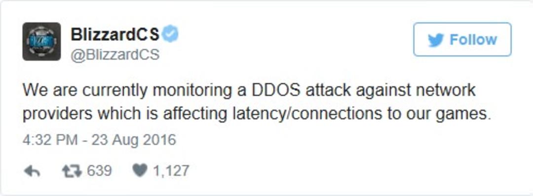 DDoS Blizzard