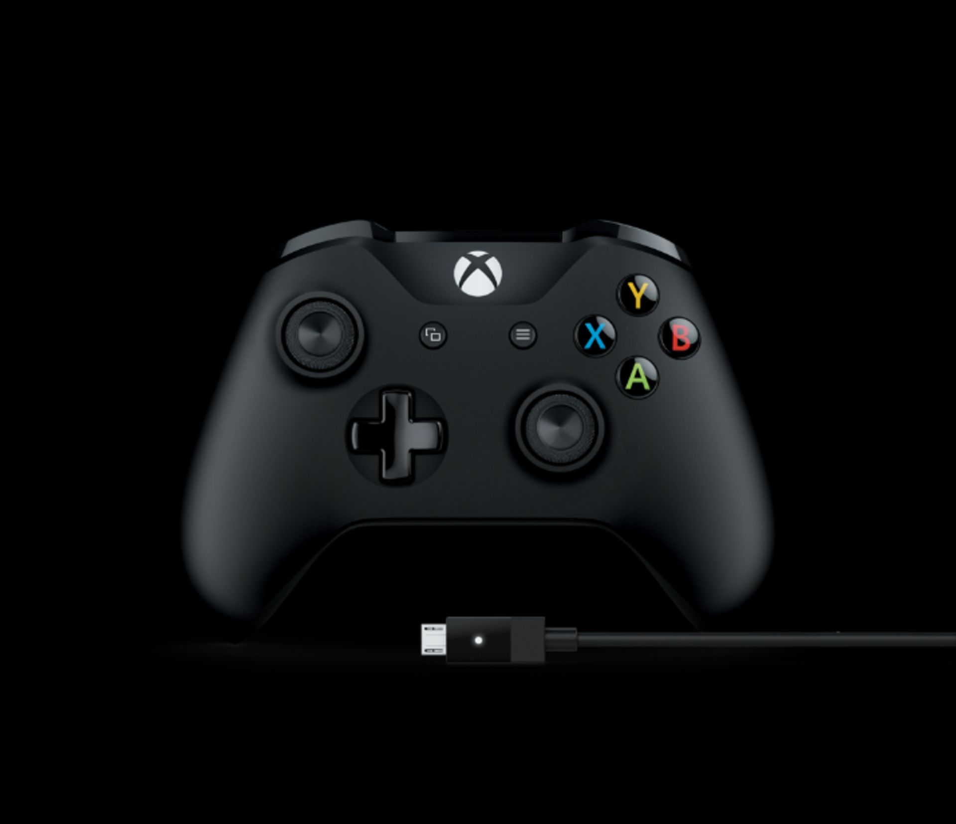 Xbox One Black Controller