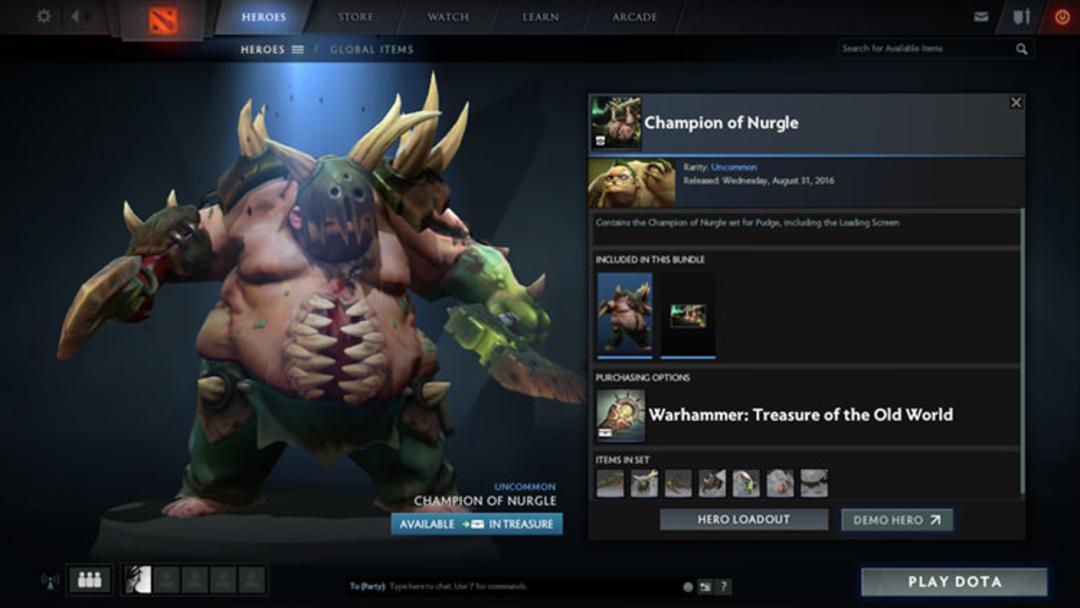 ست هیروی Pudge