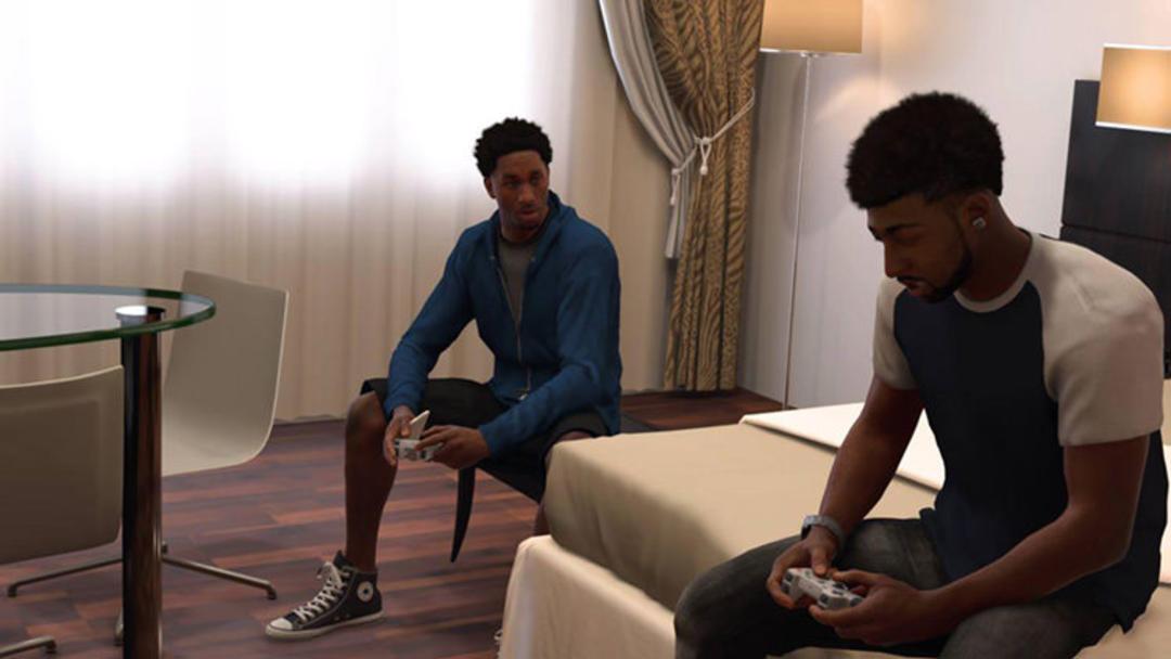 Michael B. Jordan in nba2k17-1