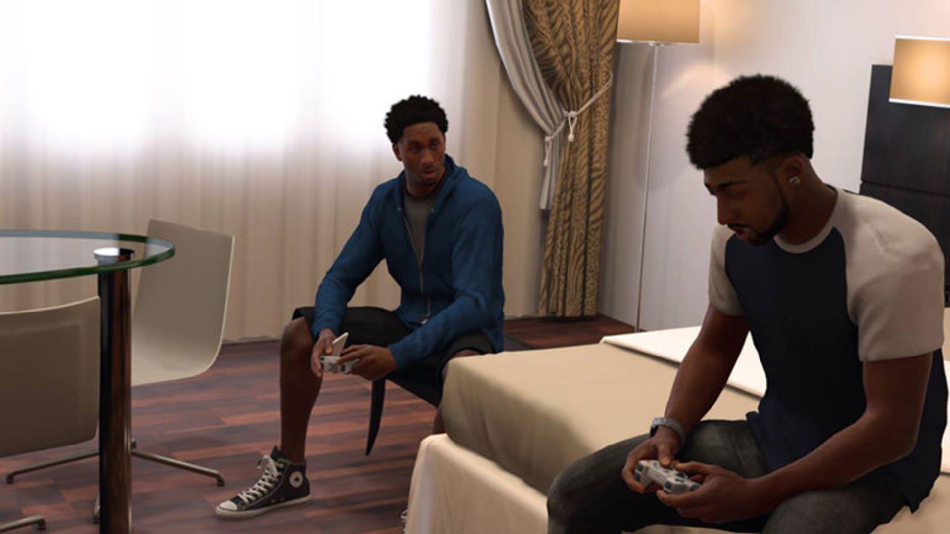 Michael B. Jordan in nba2k17-1
