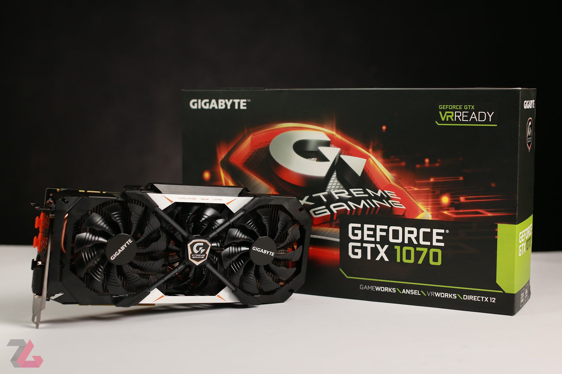 کارت گرافیک گیگابایت GTX 1070 Xtreme Gaming