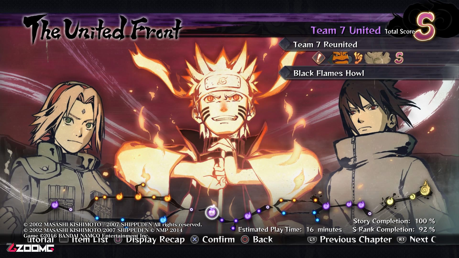 Naruto Shipudden Ultimate Ninja Storm 4 Story Mode