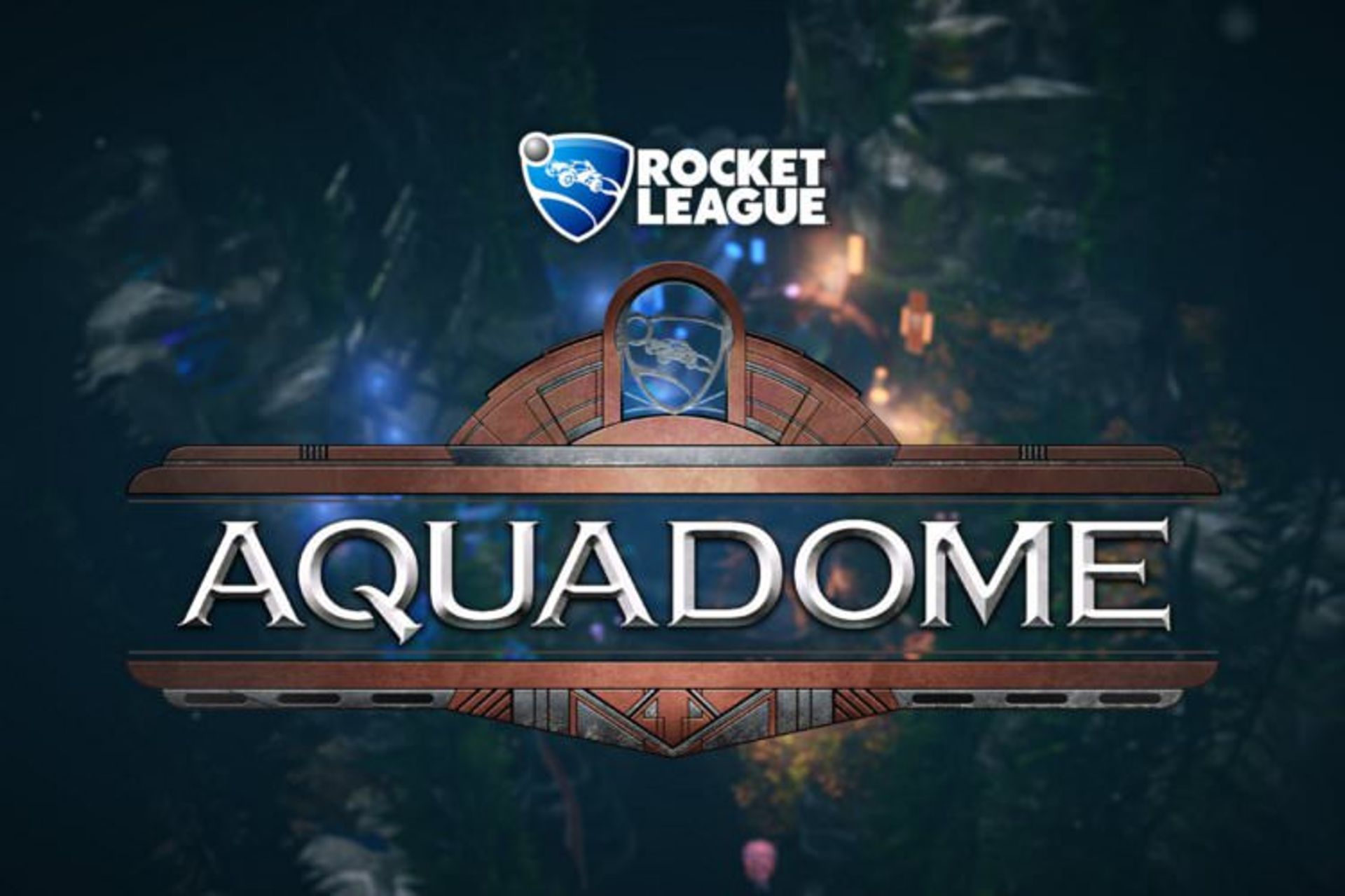 لوگوی زمین AquaDome در بازی Rocket League