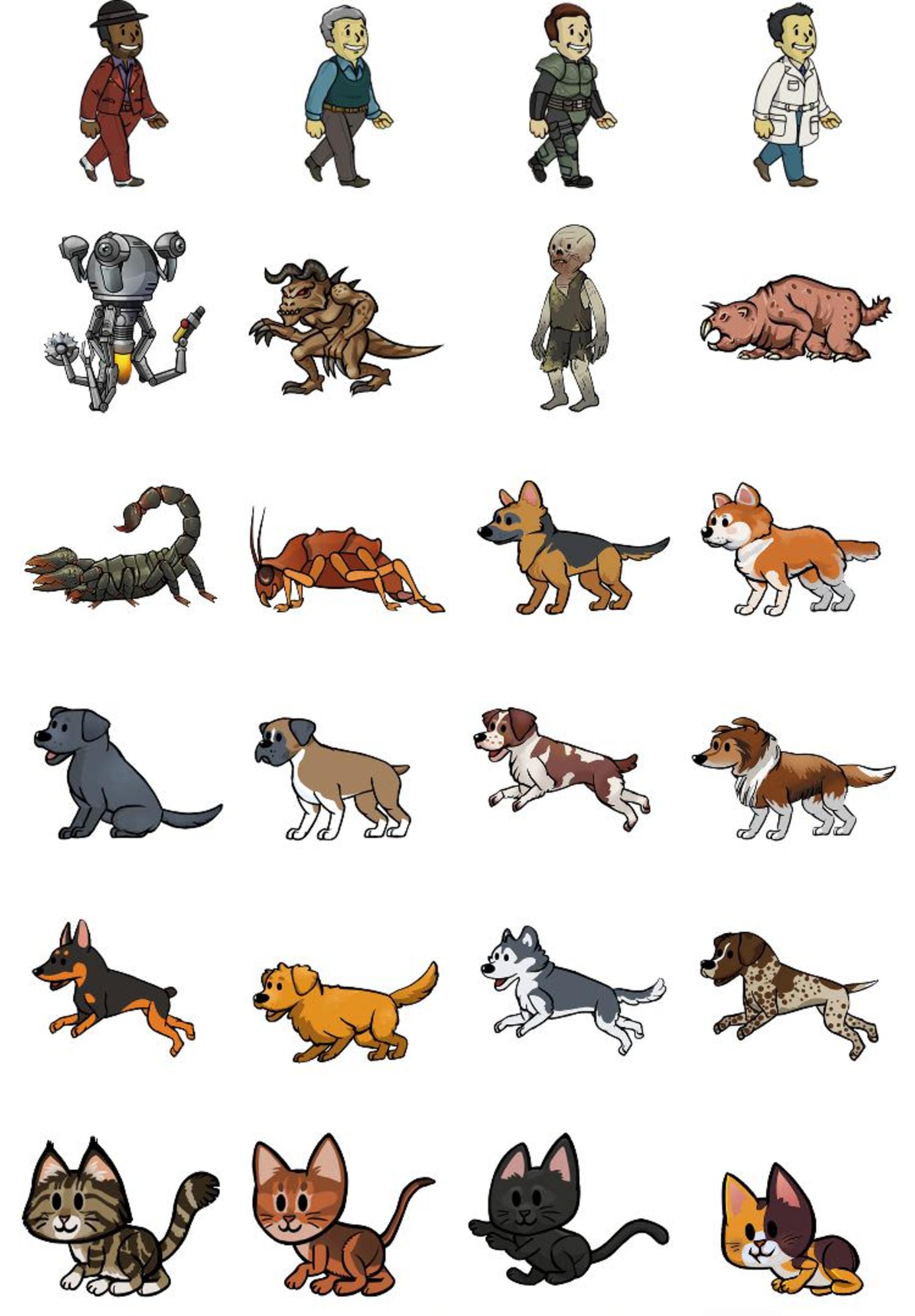 Fallout Stickers