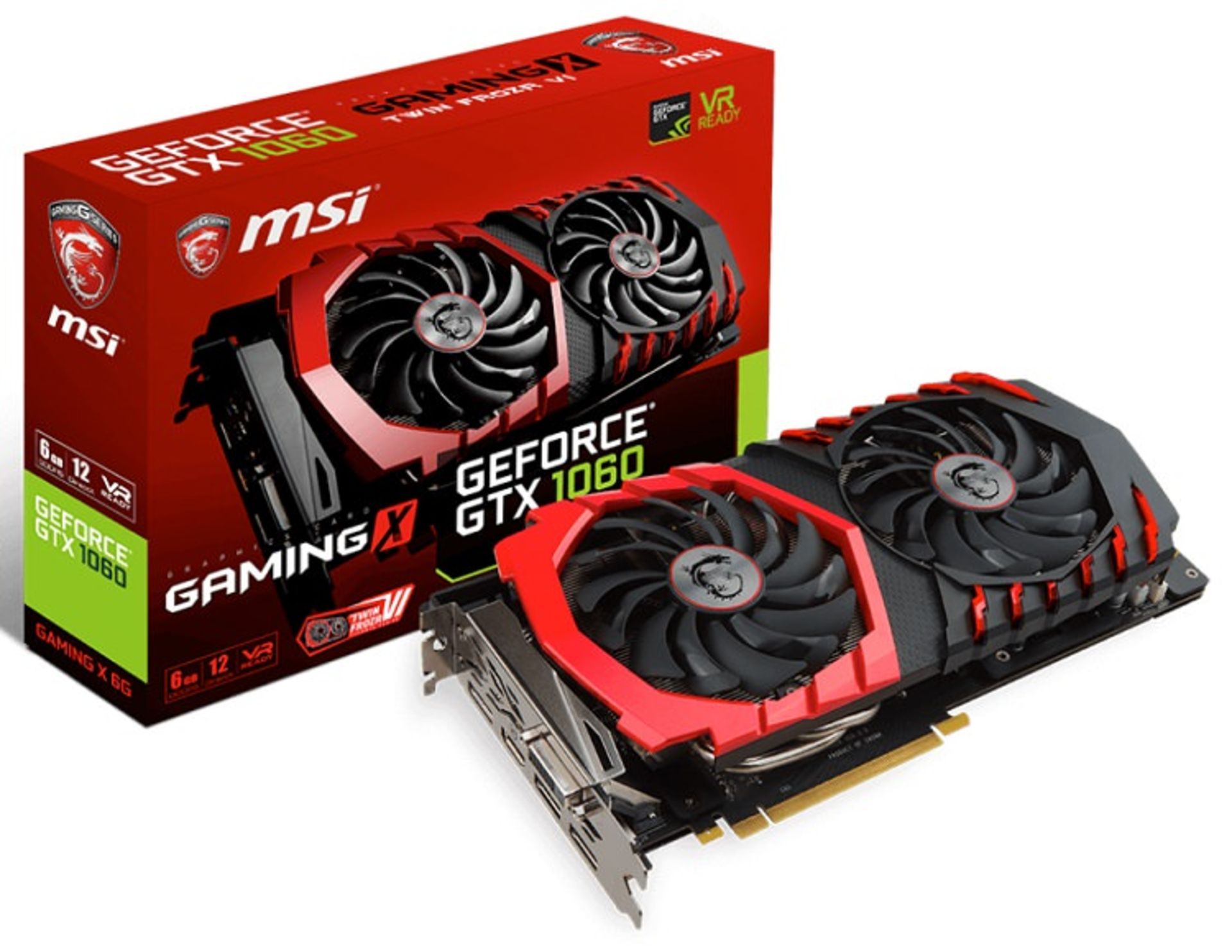 کارت گرافیک MSI GTX 1060 Gaming X 6GB