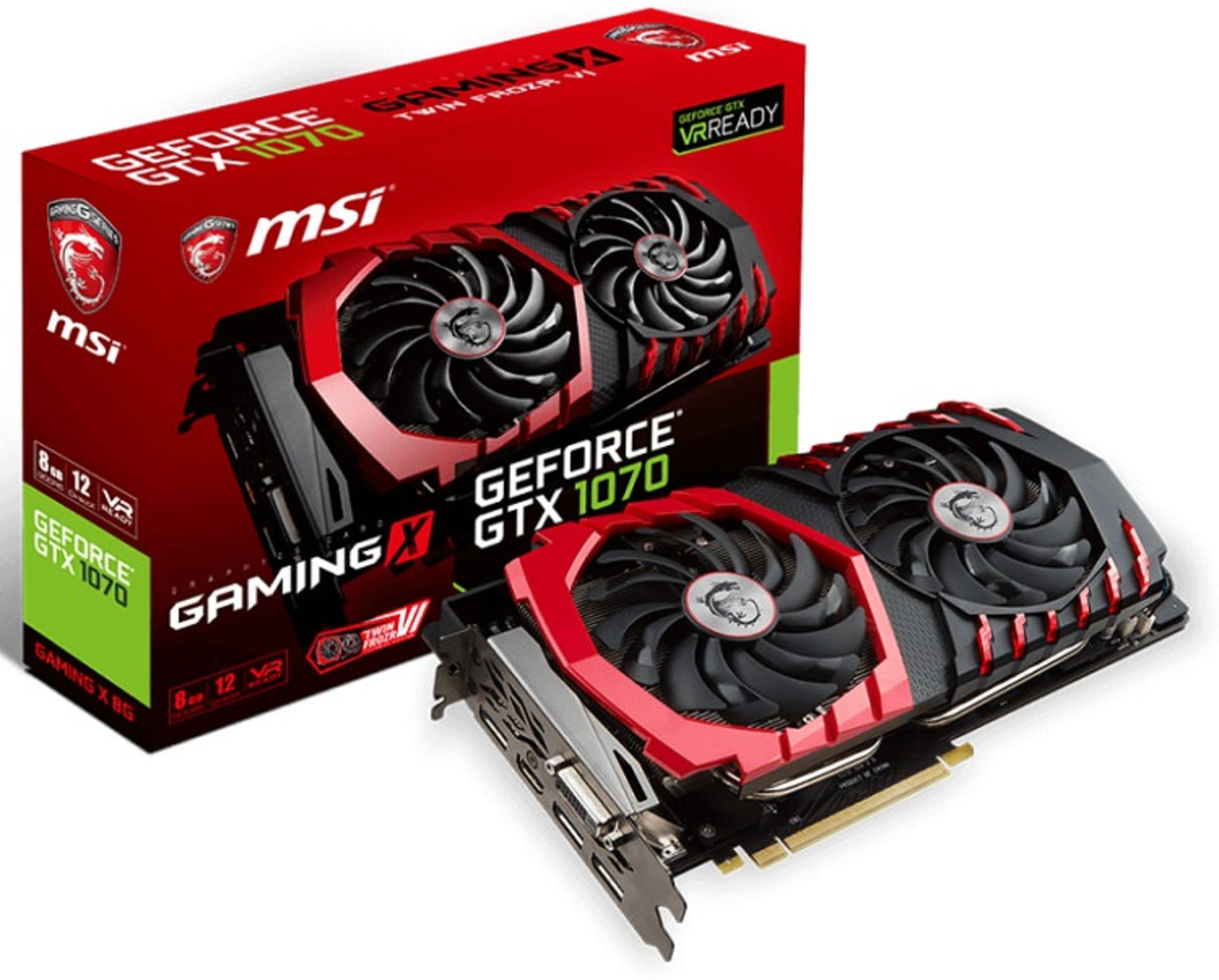 کارت گرافیک منتخب شهریور ماه، MSI GTX 1070 Gaming X