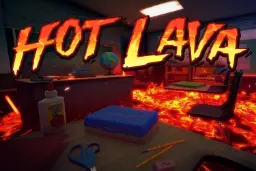 لوگوی بازی Hot Lava