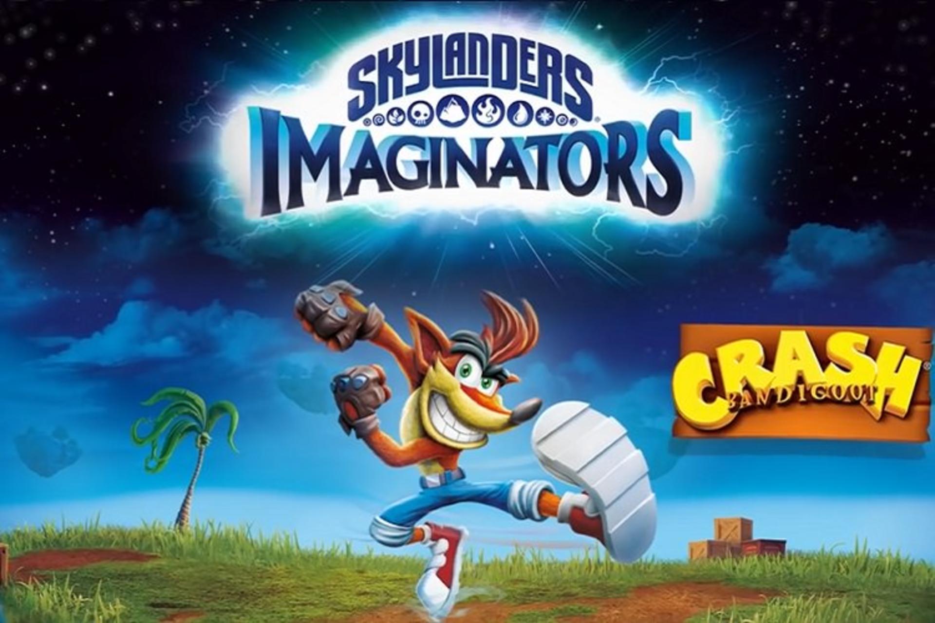 Skylanders imaginators Crash Bandicoot