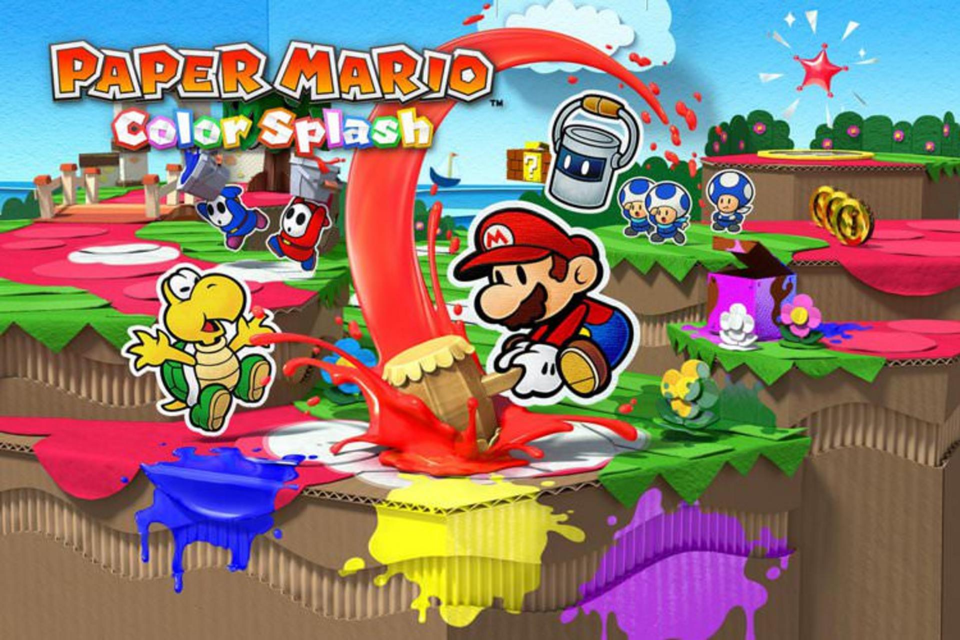بازی Paper Mario: Color Splash