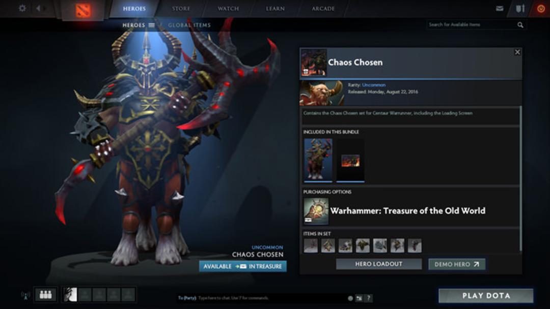ست هیروی Centaur Warrunner