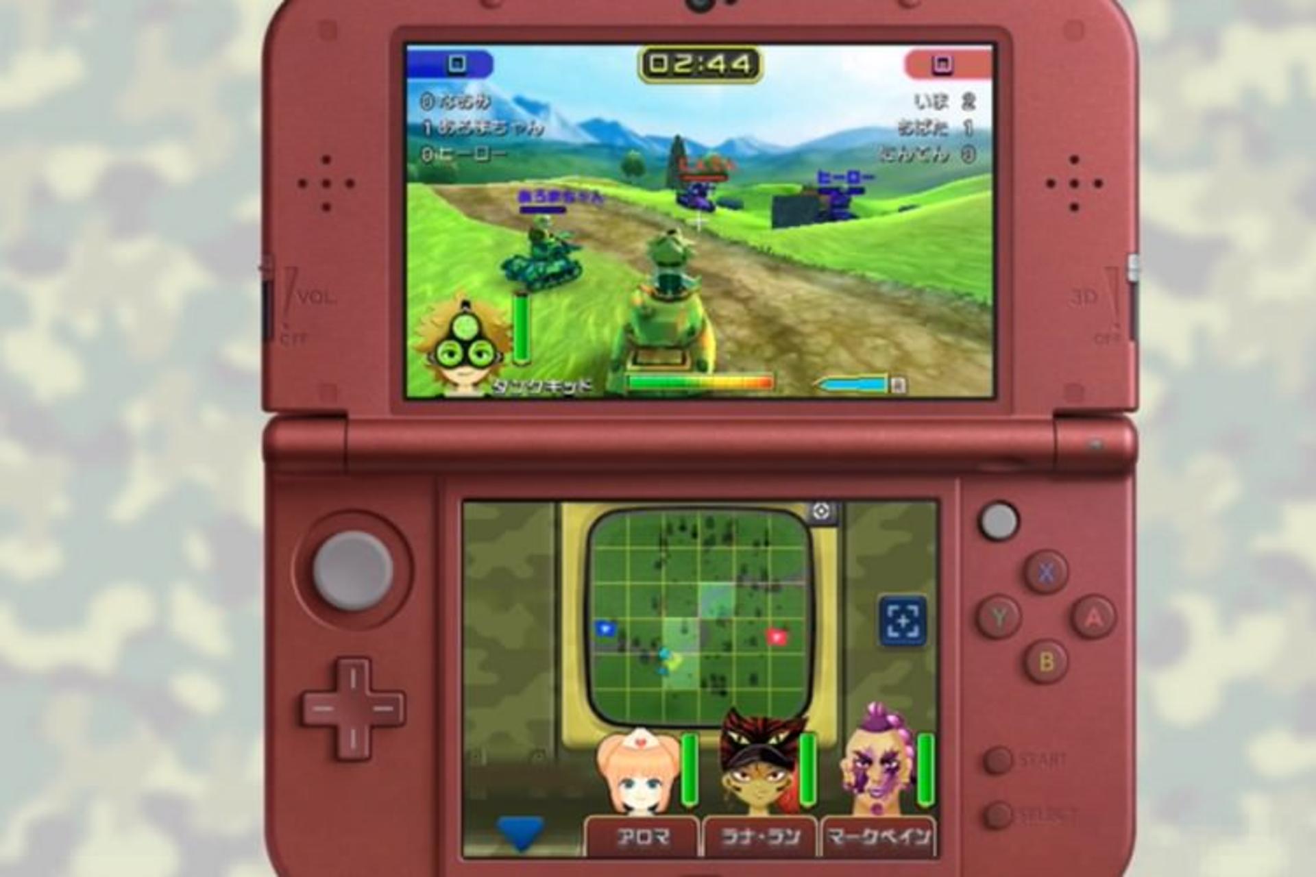 بازی Tank Troopers کنسول 3DS