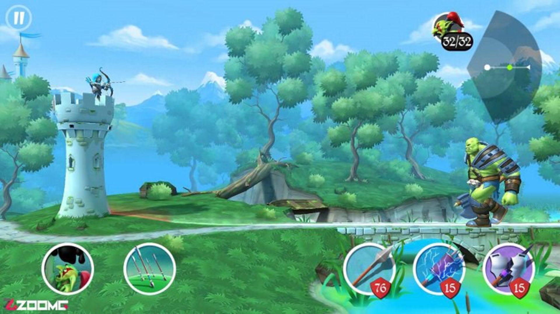 بازی اندروید و آیفون Tiny Archers