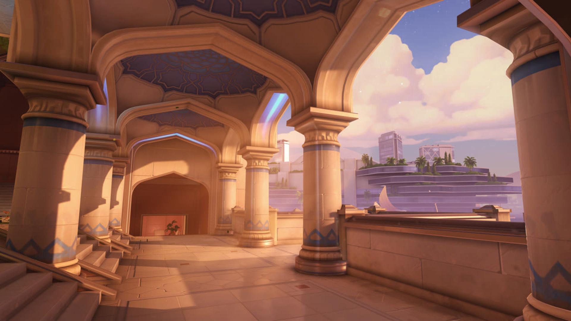 Oasis Map Overwatch Screenshot