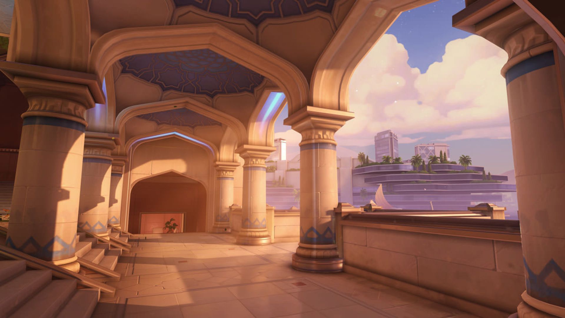 Oasis Map Overwatch Screenshot