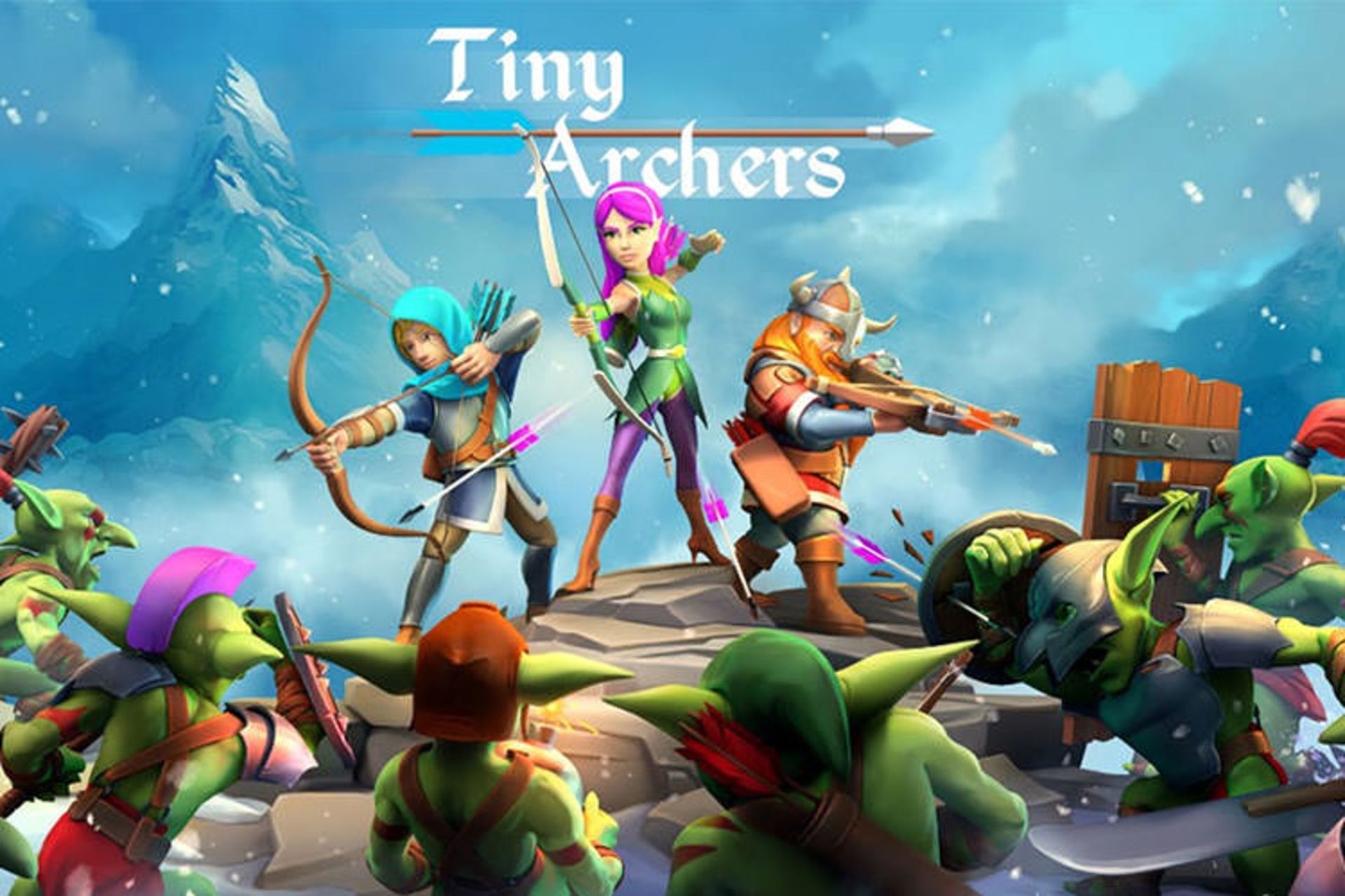 بازی اندروید و آیفون Tiny Archers