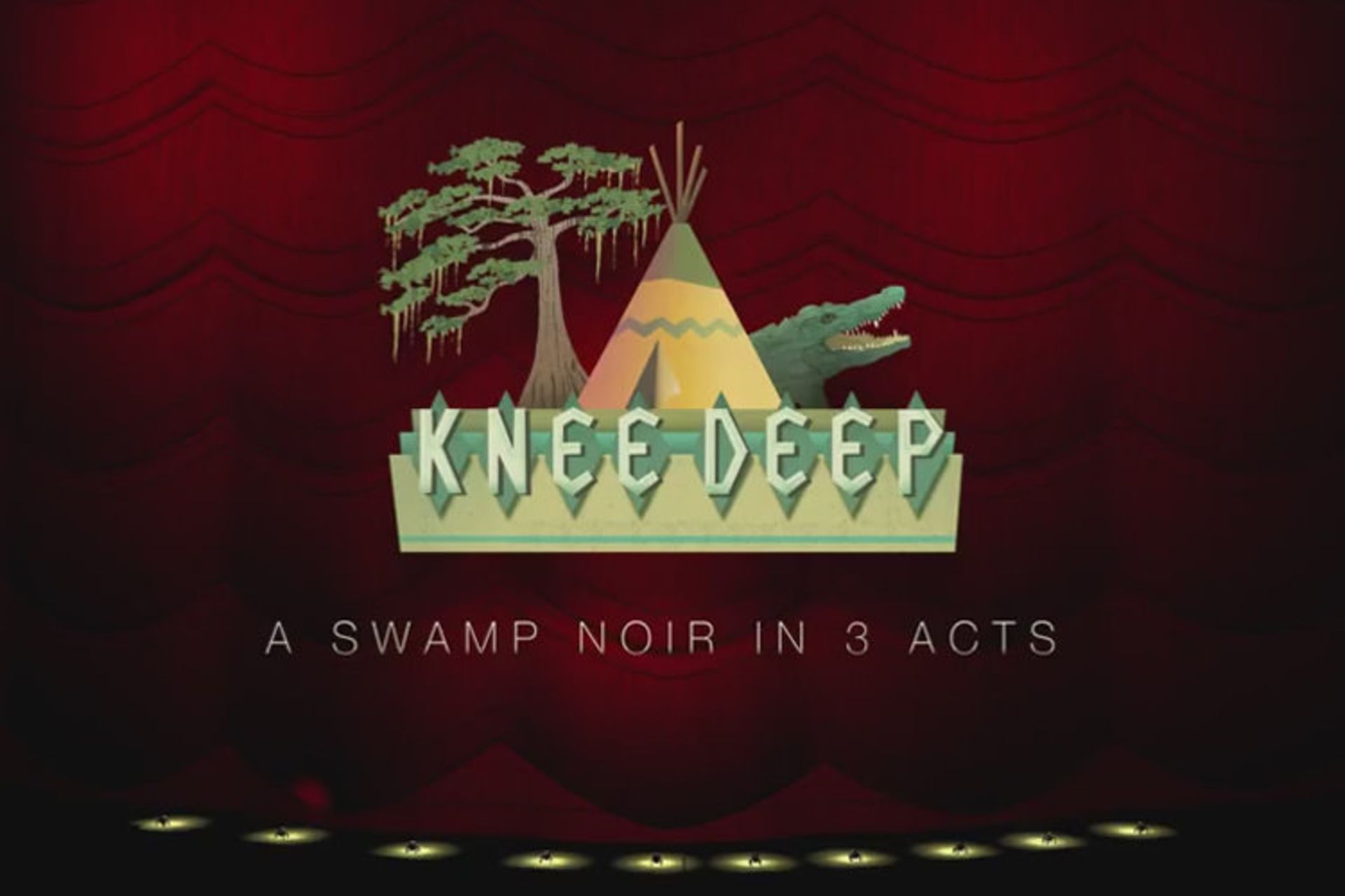 knee deep