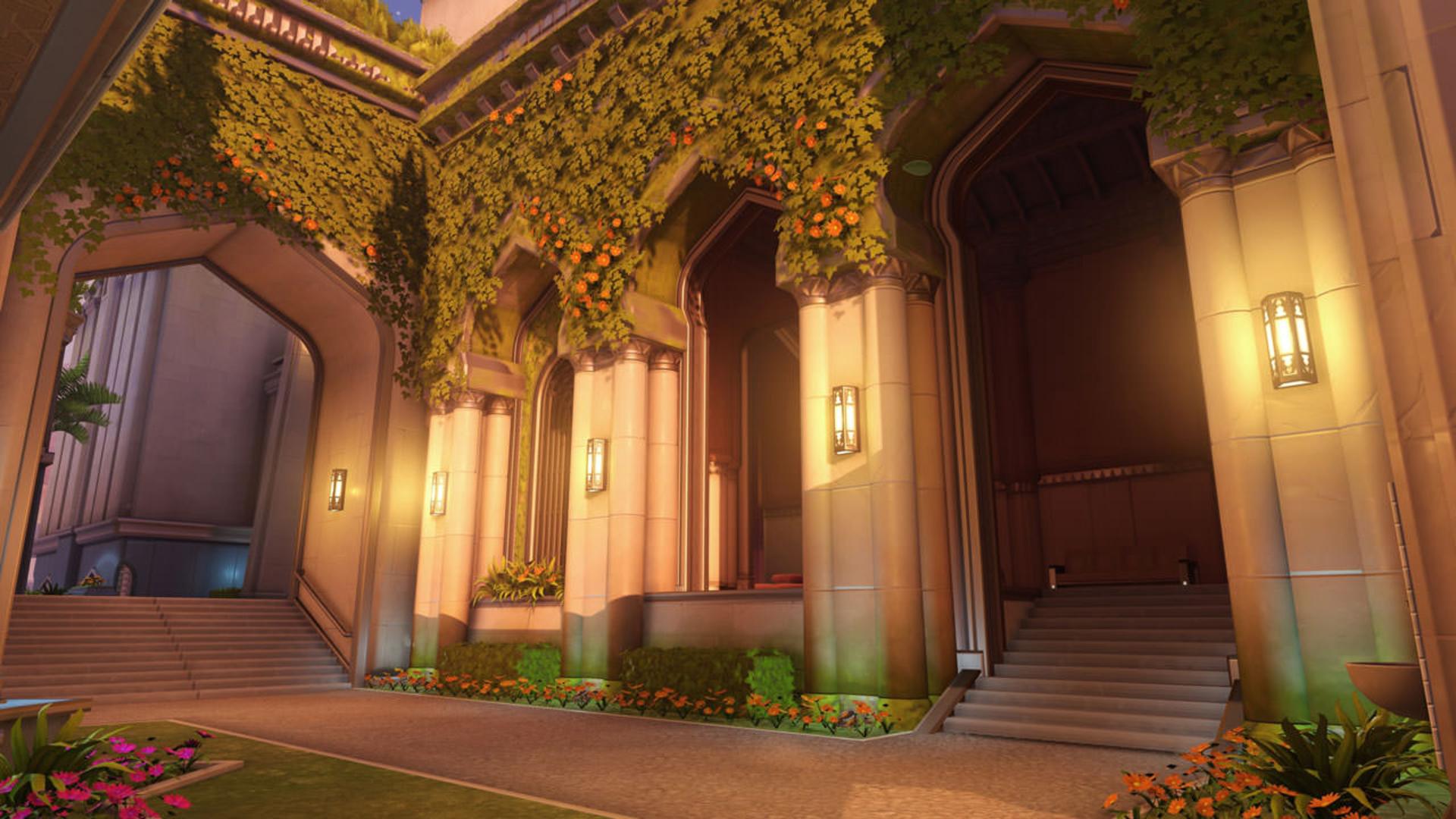 Oasis Map Overwatch Screenshot