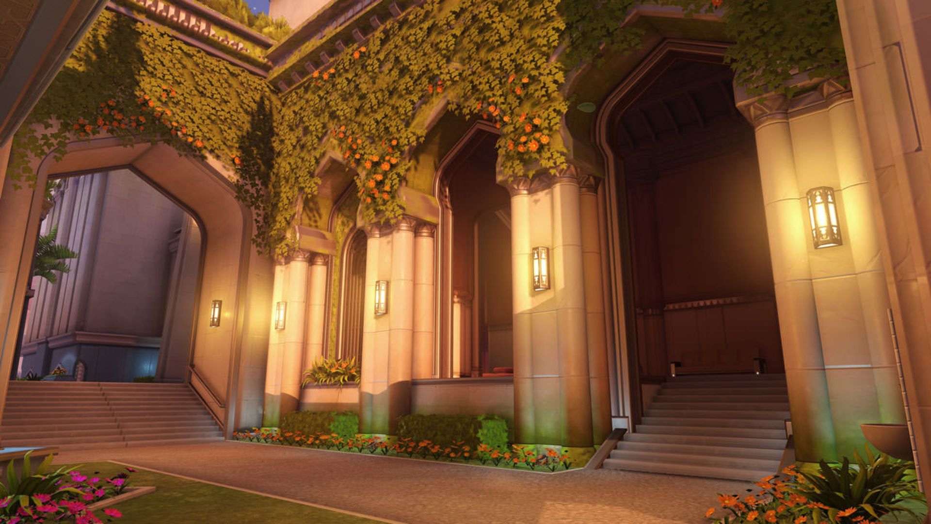Oasis Map Overwatch Screenshot