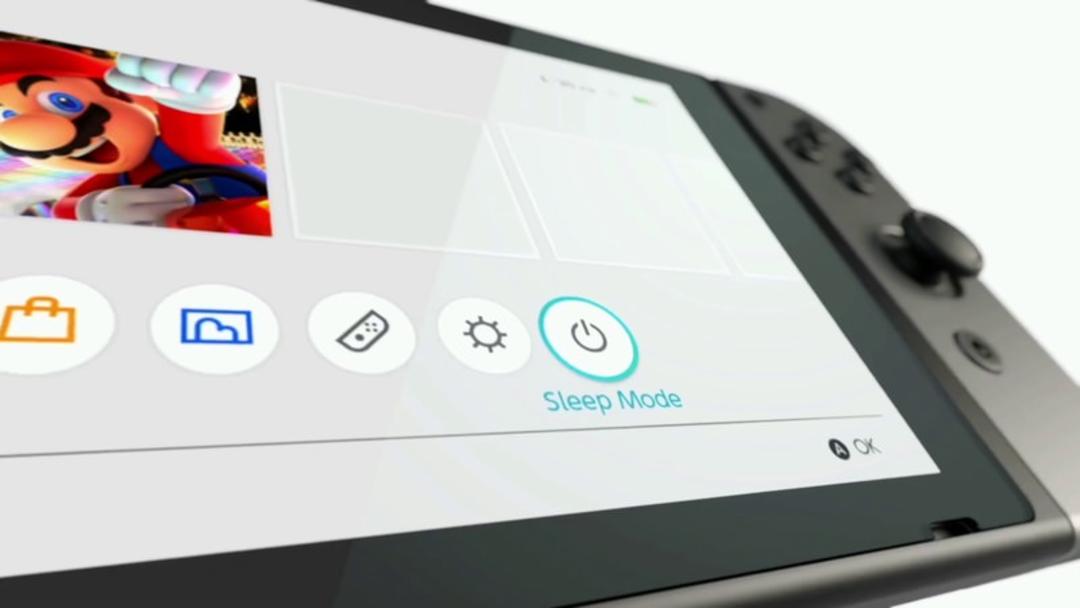 Nintendo Switch UI