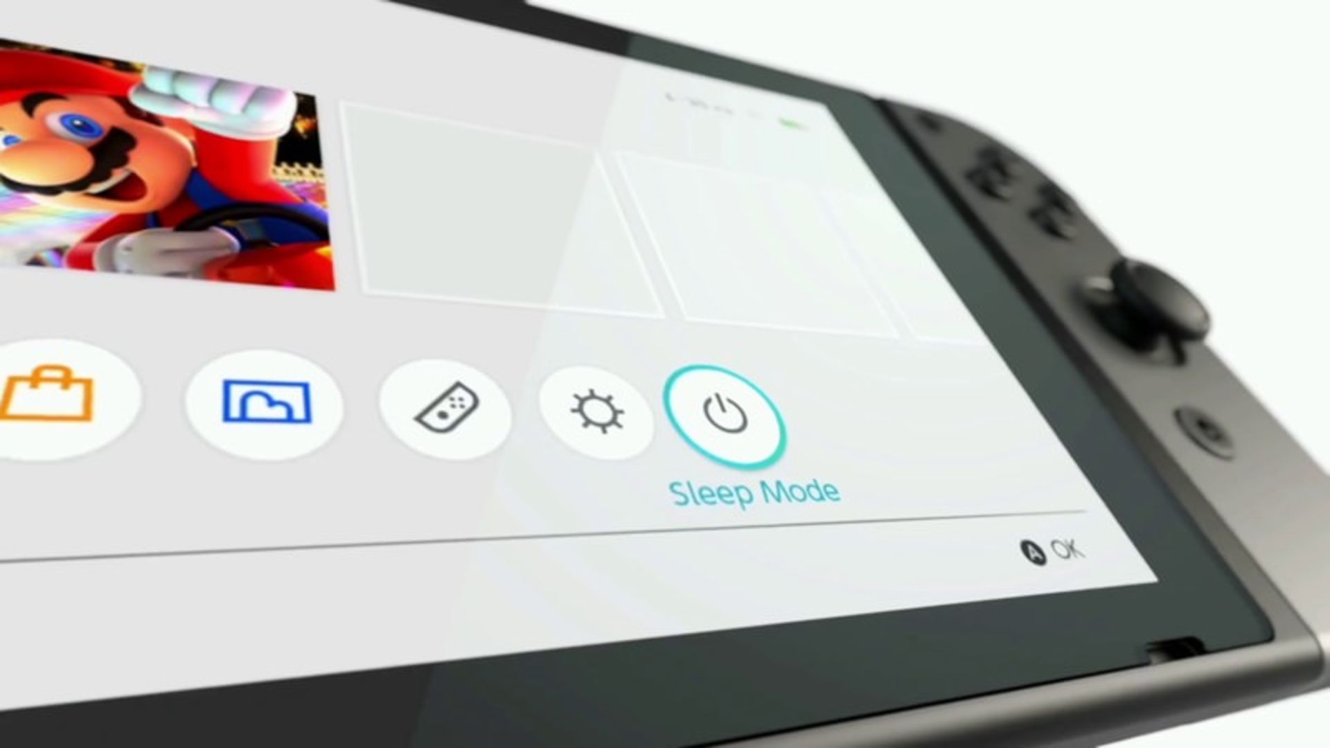 Nintendo Switch UI
