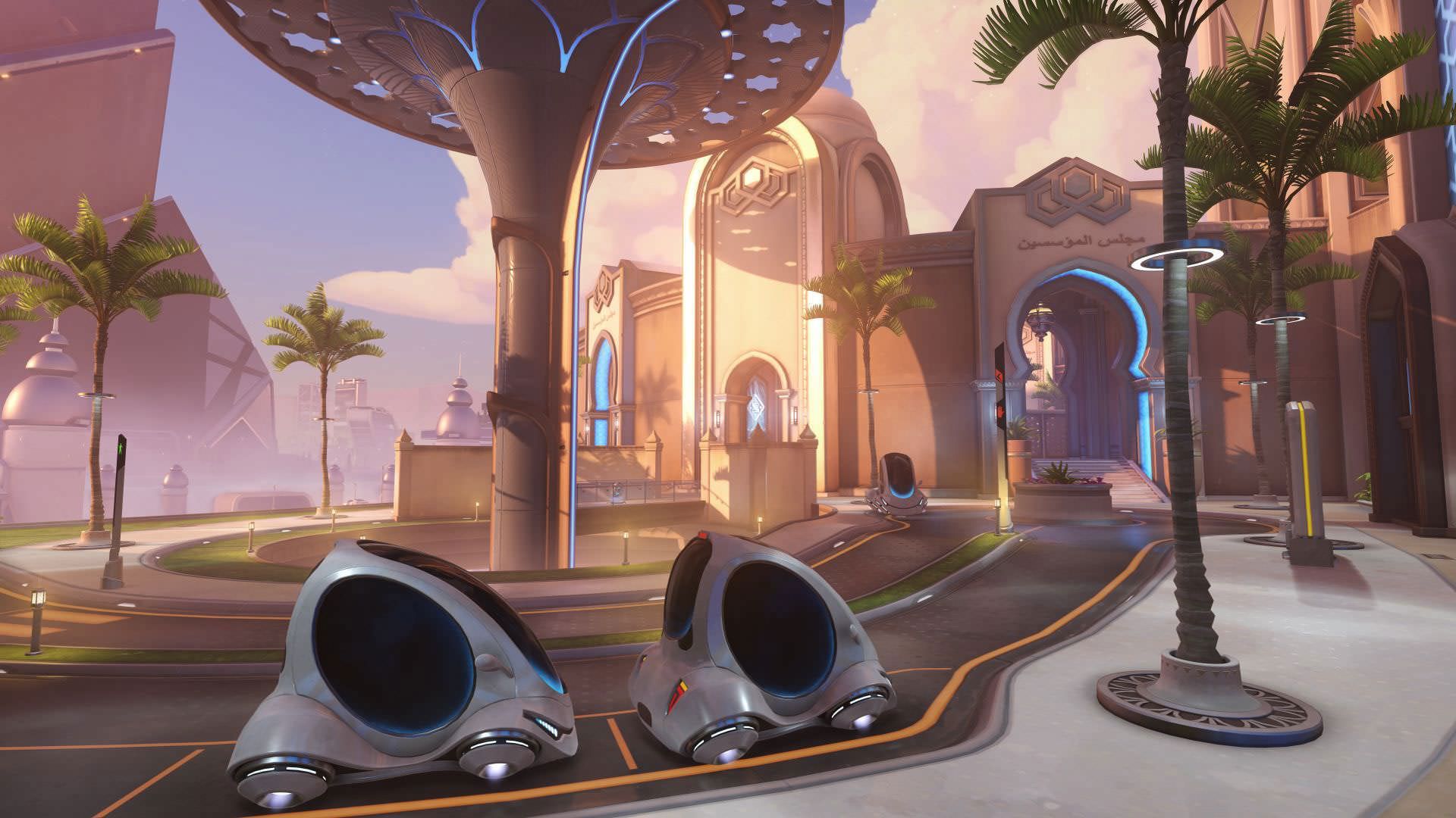 Oasis Map Overwatch Screenshot