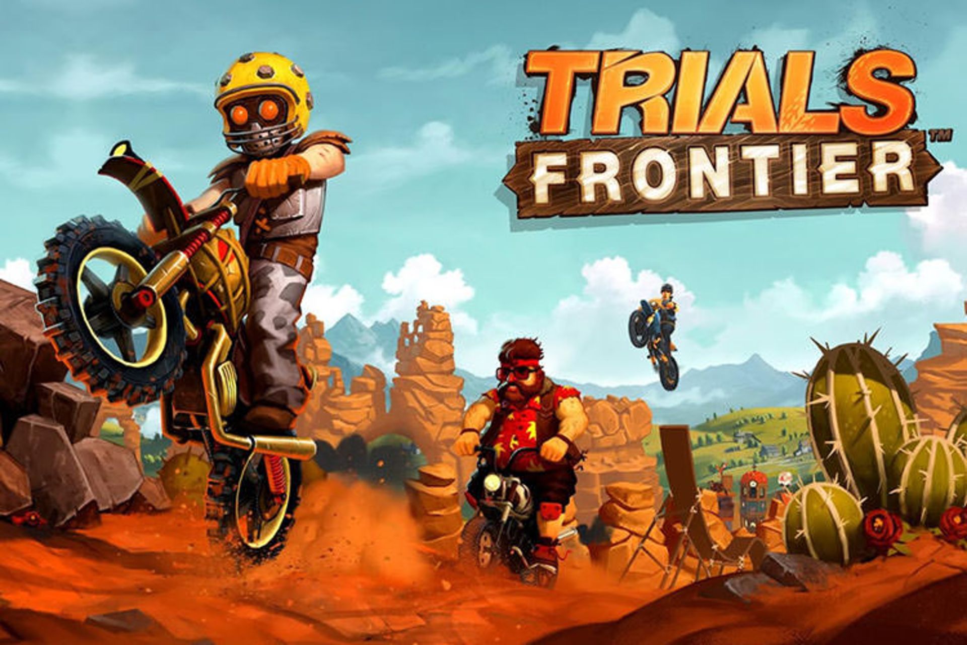 بازی اندروید آیفون trials frontier