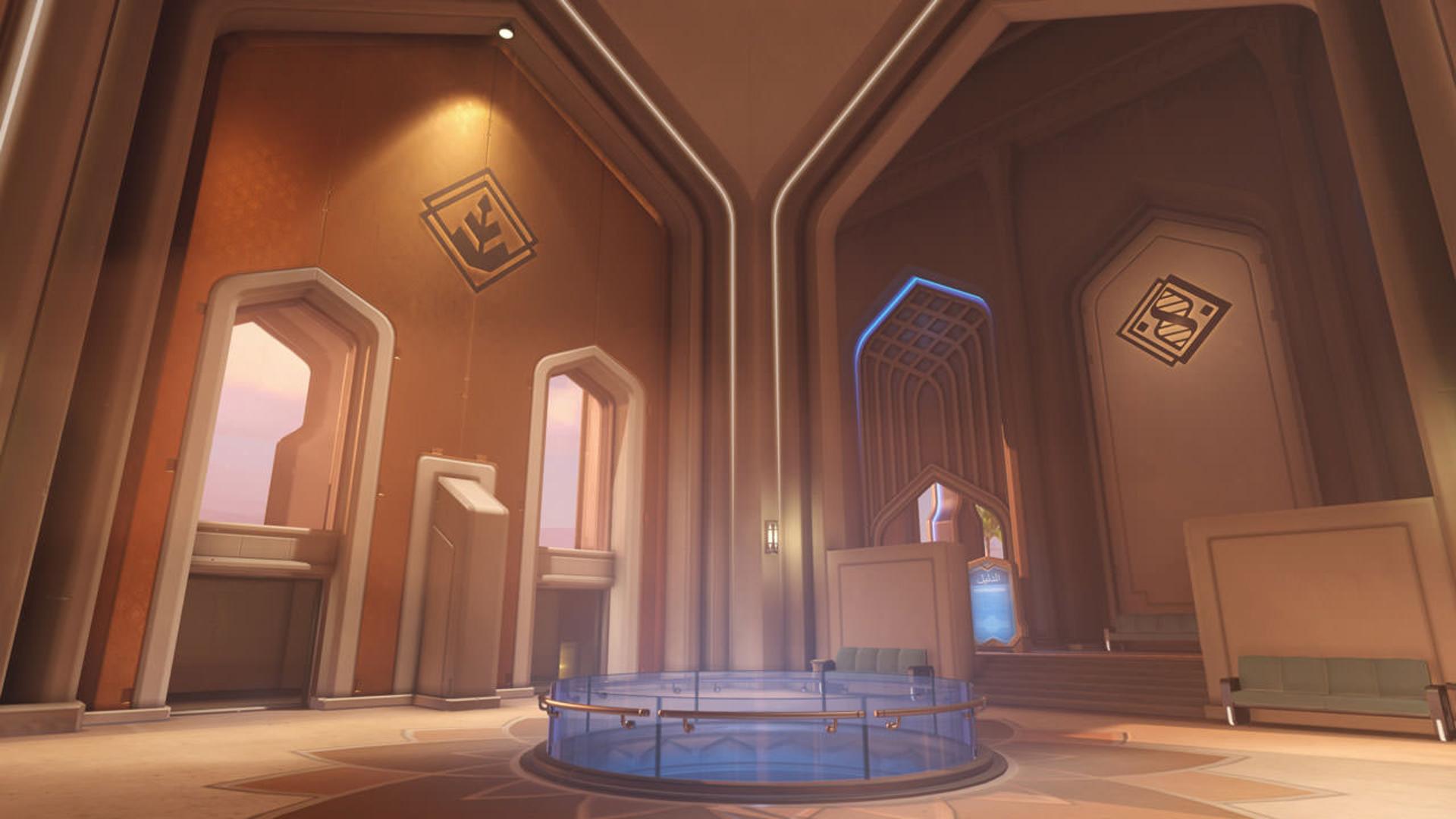 Oasis Map Overwatch Screenshot