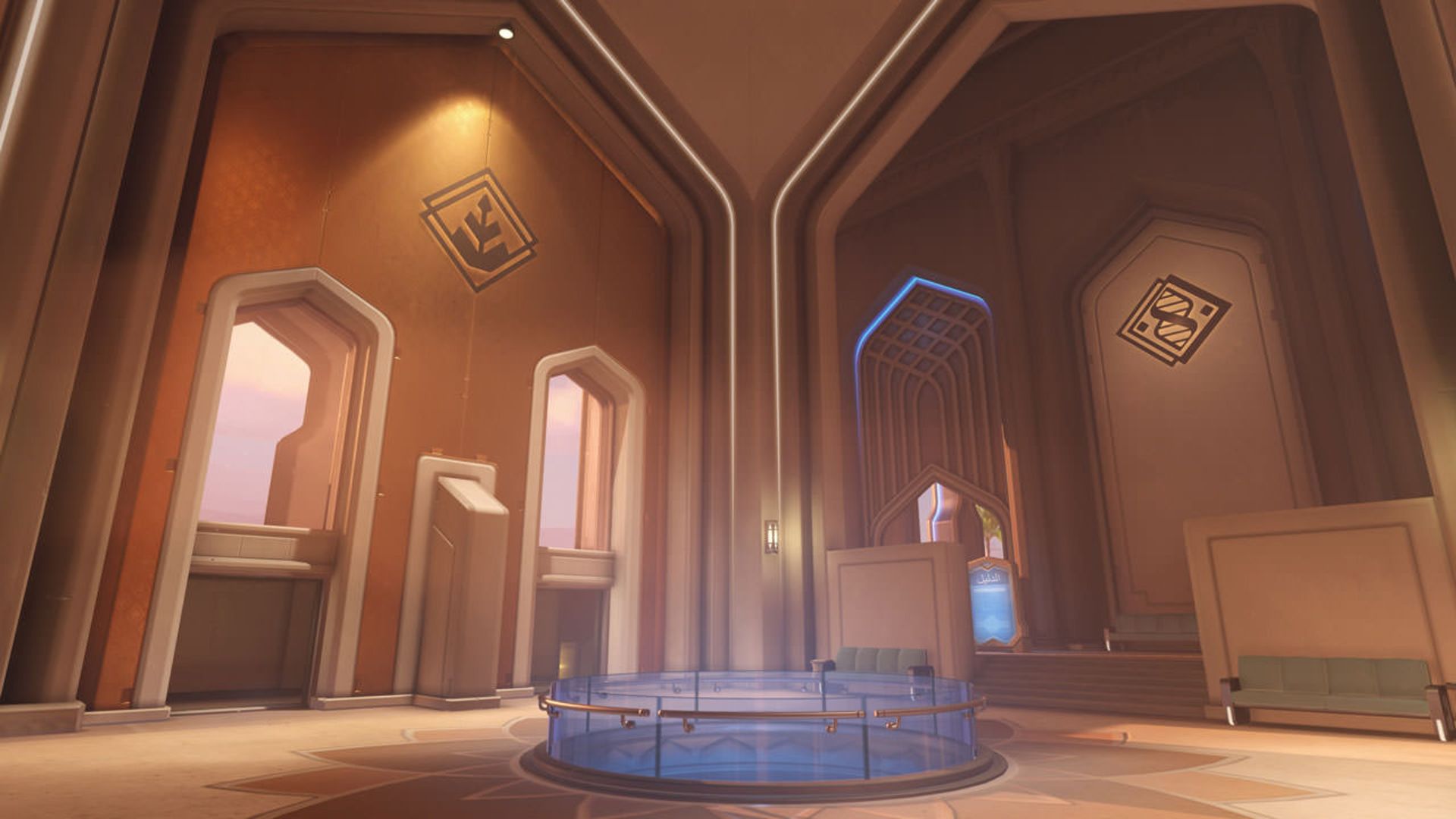 Oasis Map Overwatch Screenshot