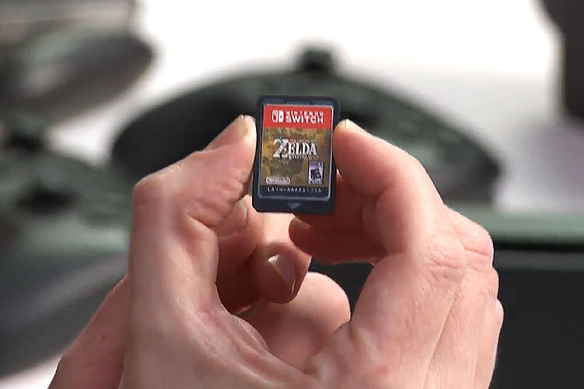 Zelda Breath of the Wild Cartridge