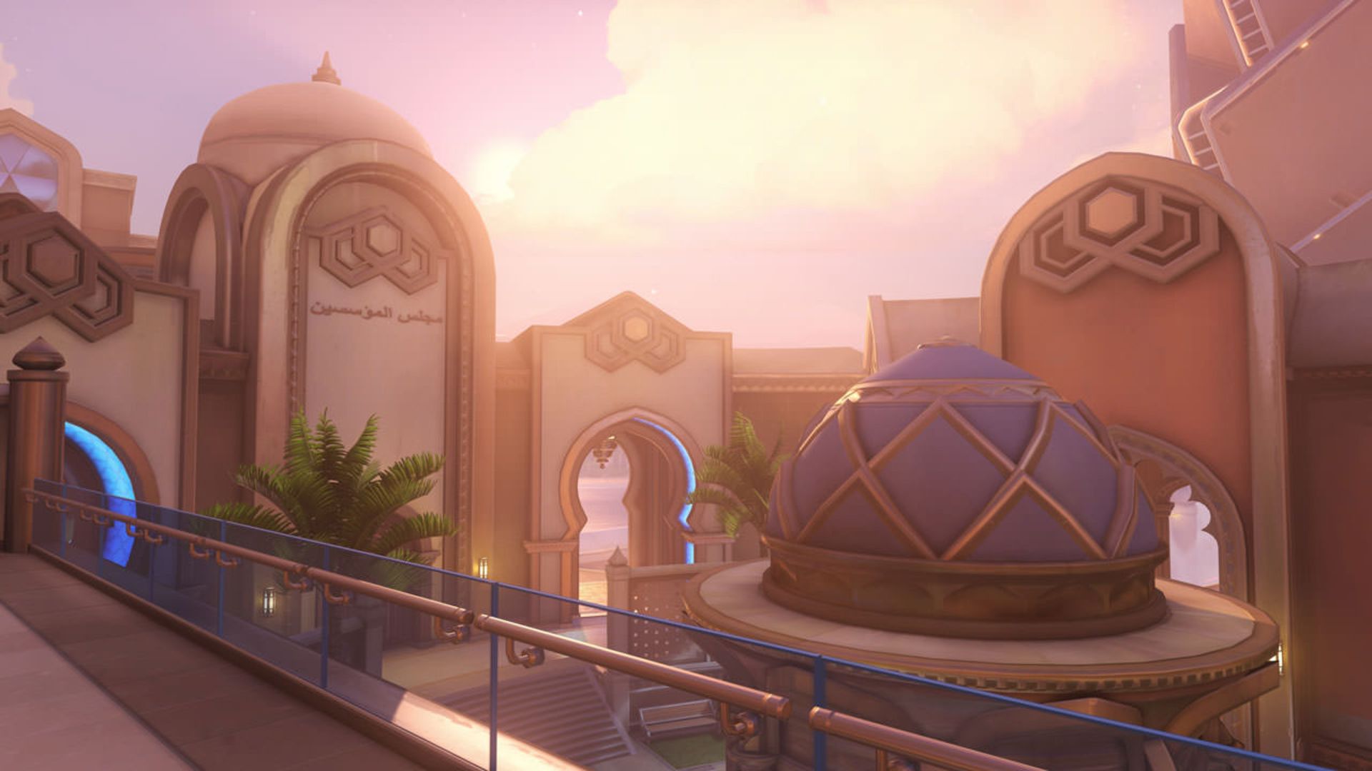 Oasis Map Overwatch Screenshot