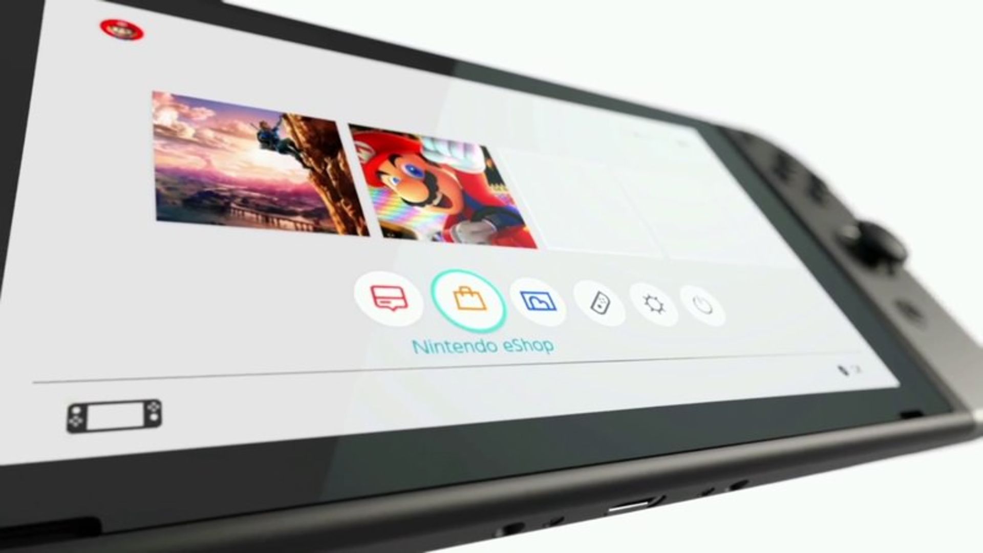 Nintendo Switch UI