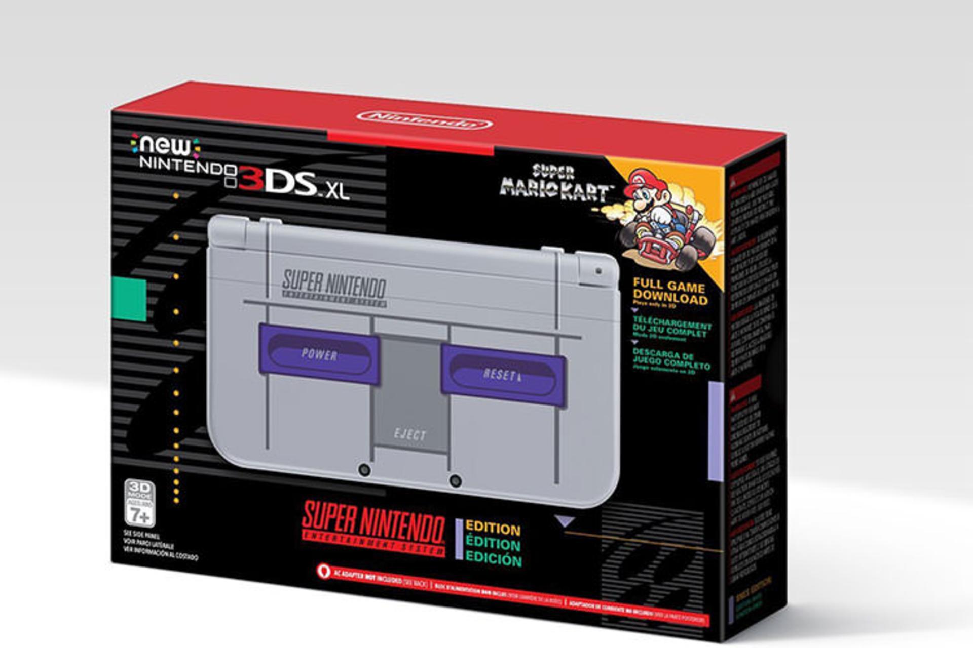 نسخه SNES کنسول New 3DS XL