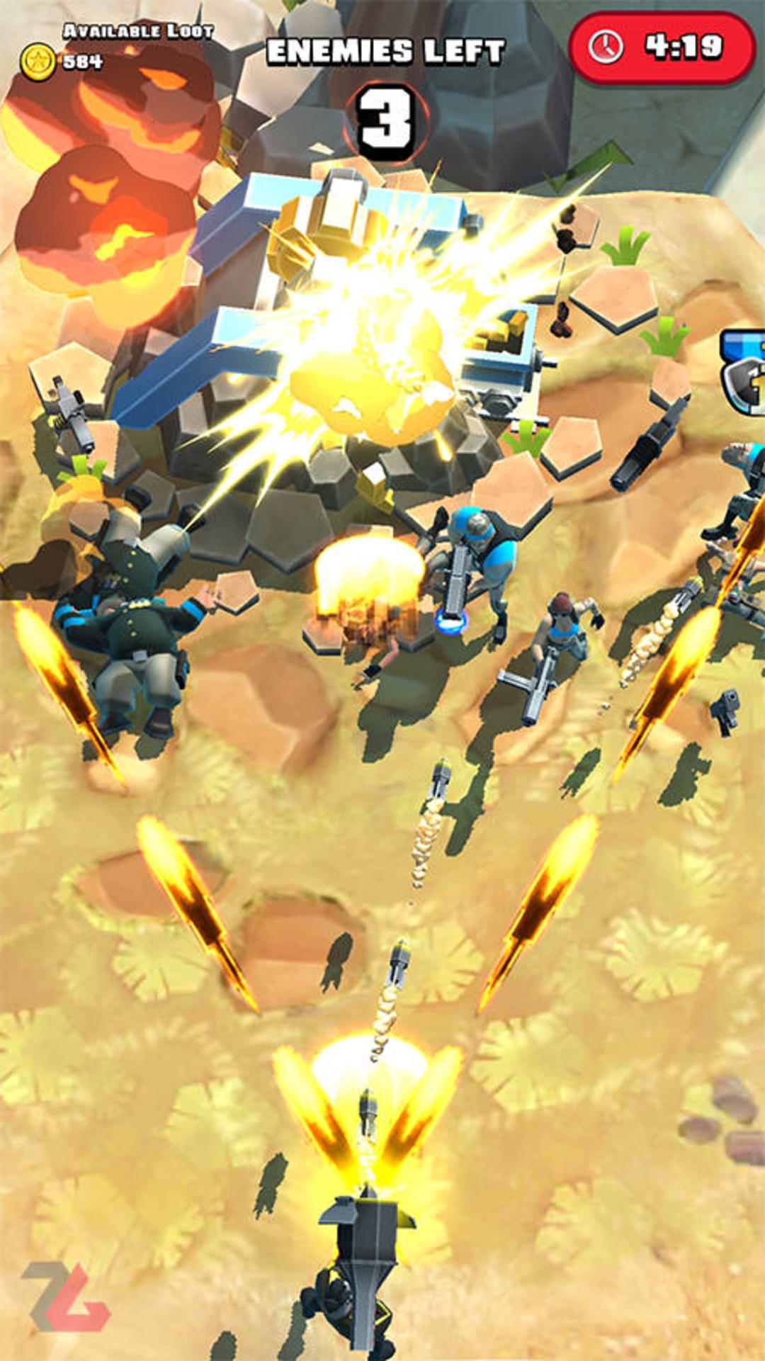 بازی موبایل Raid HQ