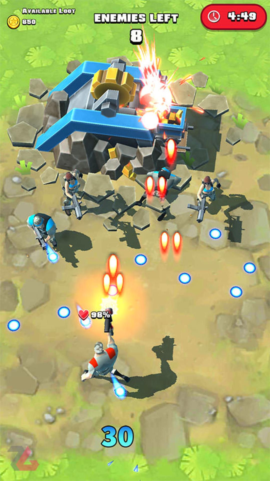 بازی موبایل Raid HQ
