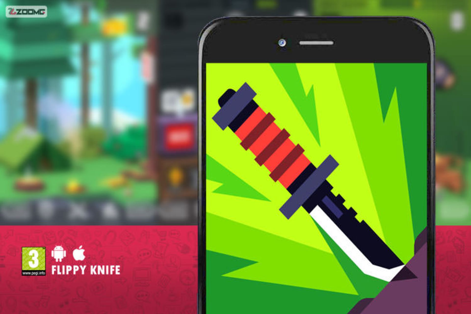 بازی موبایل Flippy Knife
