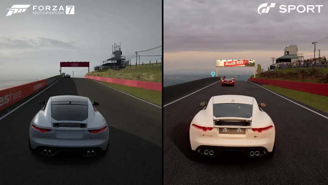 مقایسه فنی بازی Gran Turismo Sport و بازی Forza Motorsport 7